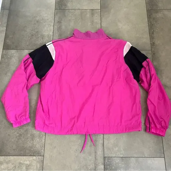 Nike pink pullover windbreaker retro 90s style small - Picture 7 of 7